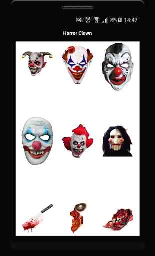 Horror Clown Mask Photo Editor 2