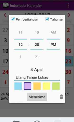 Indonesia 2017 Kalender 3