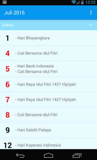 Kalender Indonesia 2
