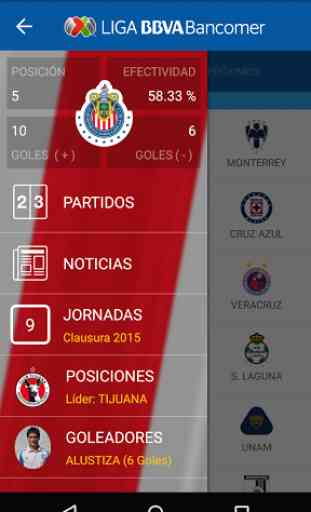 Liga Bancomer MX App Oficial 4