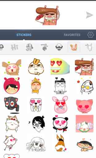 Love Stickers for messenger 2