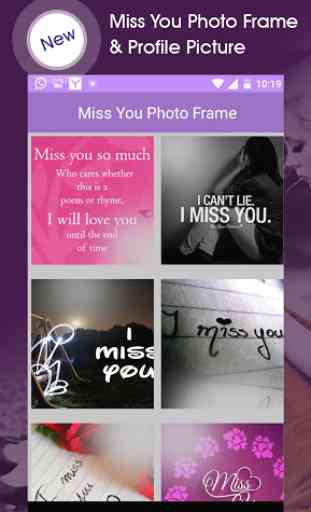Miss You Photo Frame 2