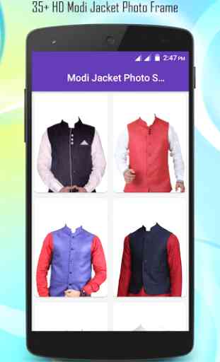 Modi Jacket Photo Suit 1