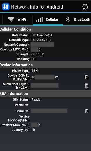 Network Info for Android 3
