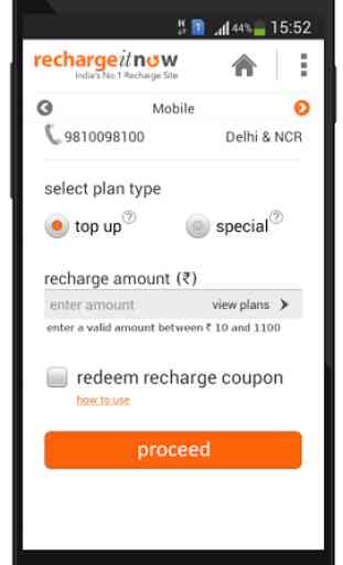 Mobile Recharge offers, Plans 3