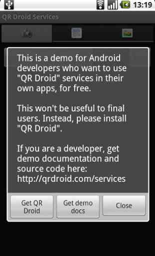 QR Droid Services™ 1