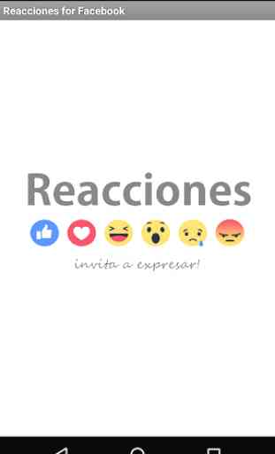 Reacciones for Facebook 1