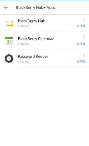Services BlackBerry Hub+ 2