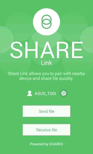 Share Link – File Transfer 1