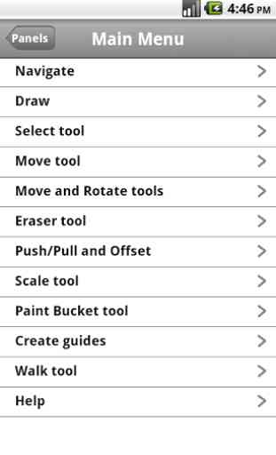 Shortcuts for GoogleSketchup 3