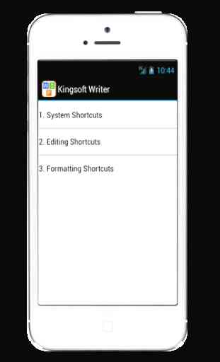 Shortcuts For KSoft Office 2
