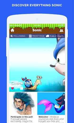 Sonic the Hedgehog Amino 2