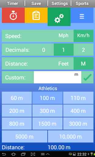 Sports Speed Clock Lite 3