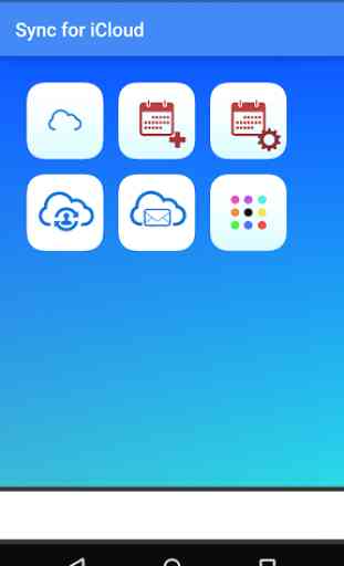 Sync for icloud 3