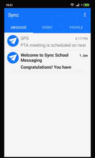 Sync School Messaging (SSM) 1