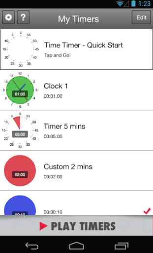 TIME TIMER for ANDROID 3