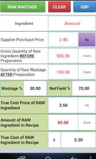 Yield Costing (made simple) 2