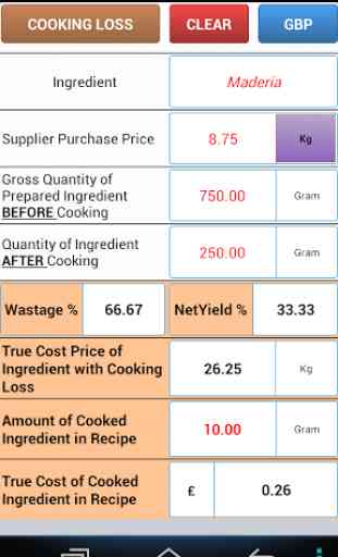 Yield Costing (made simple) 4