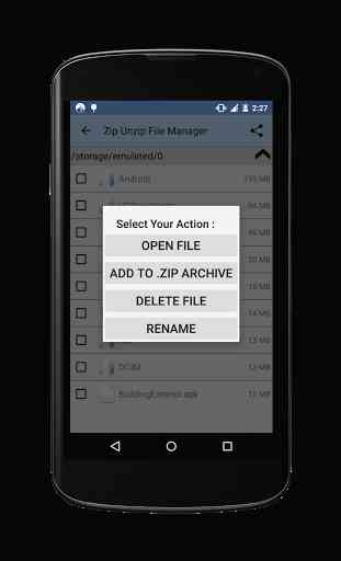 Zip Unzip File Manager 3