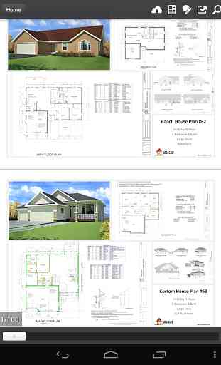 100 House Plans in PDF and CAD 2