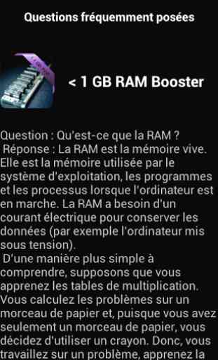 Accélérateur de RAM < 1 Go 3