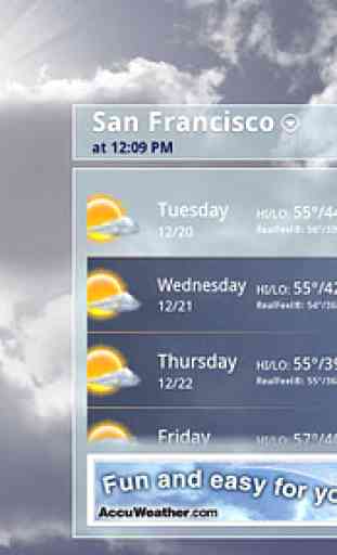 AccuWeather for Google TV 2