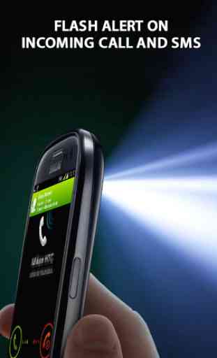 Alerte flash appel SMS 4