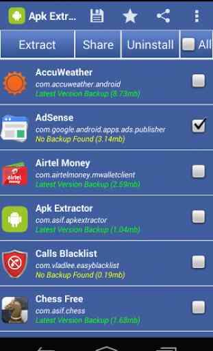 APK Extractor•APP Share/Backup 2