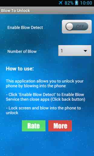 Blow To Unlock 1
