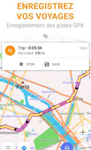Cartes GPS Navigation OsmAnd+ 4