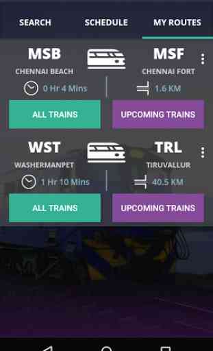 Chennai Suburban Train Timings 4