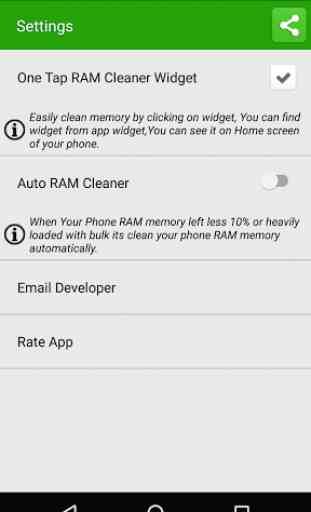 Clean RAM Memory 3