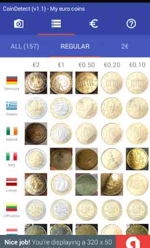 CoinDetect: Euro coin detector 3