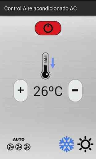 Commande de climatisation 1