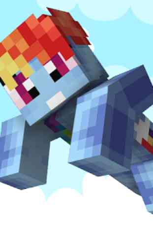Cute Pony skins for Minecraft 1