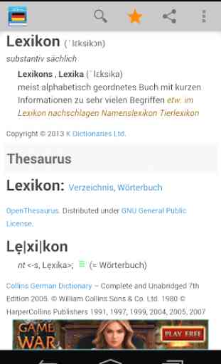 Deutsches Wörterbuch 2