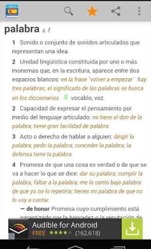 Diccionario de español 3