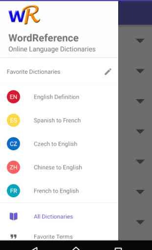 Dictionnaire Anglais-F WordRef 2