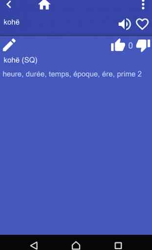 Dictionnaire Français Albanais 2