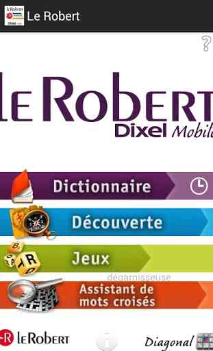 Dictionnaire Le Robert Mobile 1