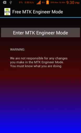 Free MTK Engineer Mode 1