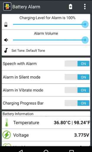Full Battery Alarm 2