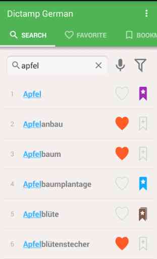 German dictionary - offline 2