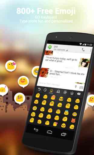 Hindi for GO Keyboard - Emoji 1