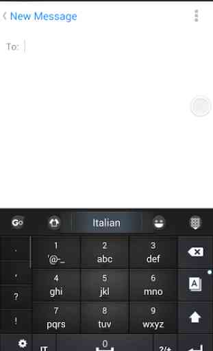 Italian for GO Keyboard- Emoji 4