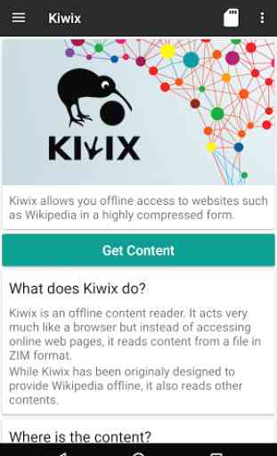Kiwix, Wikipédia sans Internet 1