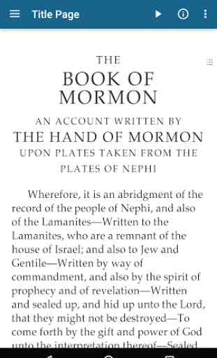 Livre de Mormon 1