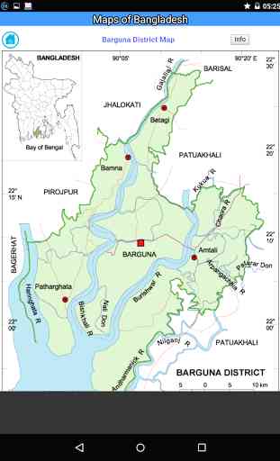 Maps of Bangladesh 3