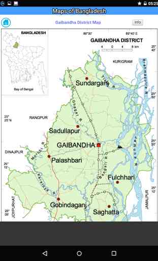 Maps of Bangladesh 4