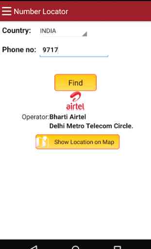Mobile Phone Number Location 2